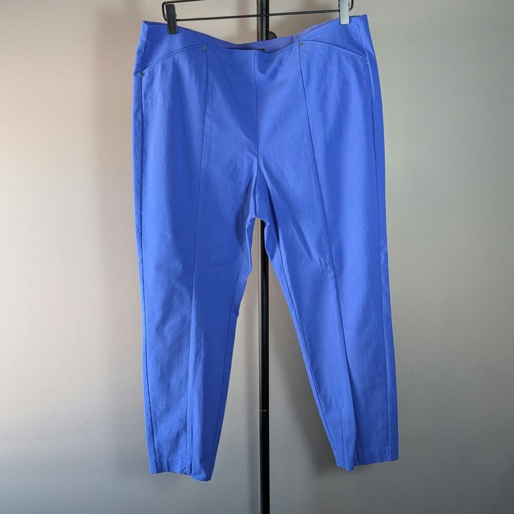 Alfani Blue Cropped Dress Pants Size 10